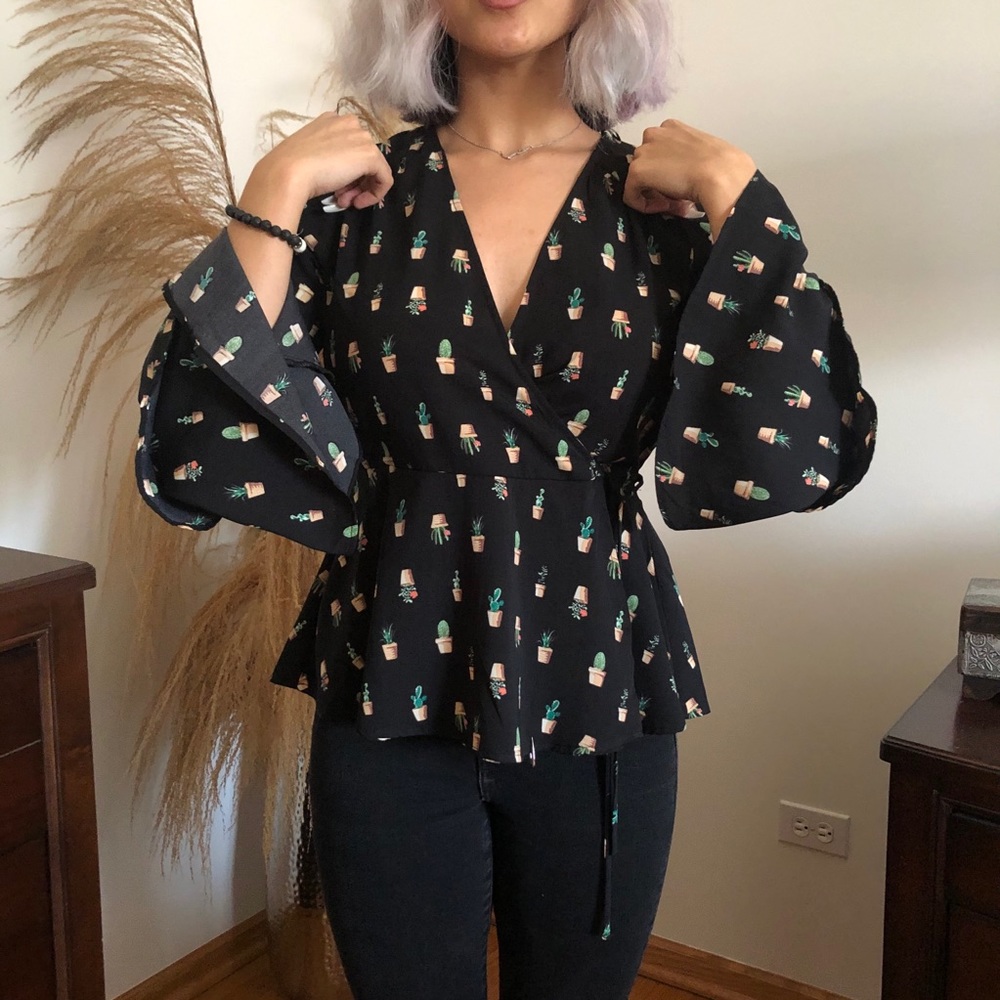 Cactus long sleeve shirt